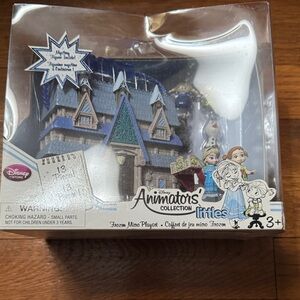 Disney Frozen Animators' Collection Littles Set with Blue and White Castle